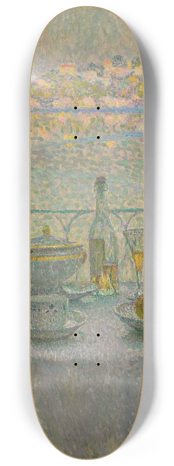 Henri Le Sidaner - La table ronde 8.25 inch art skate deck