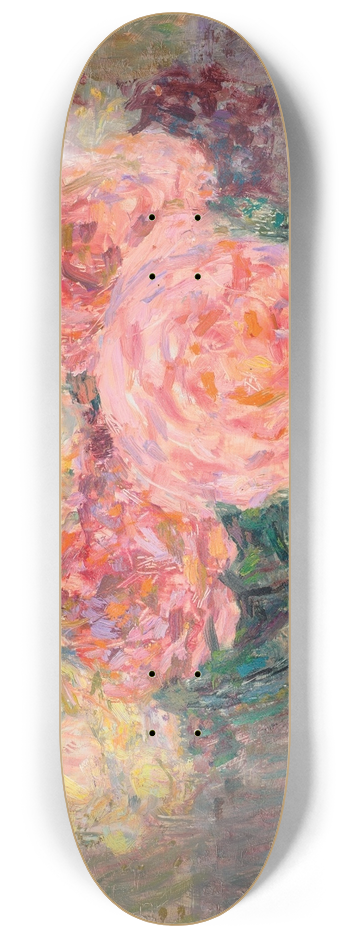 Henri Le Sidaner - Roses 8.25 inch art skate deck
