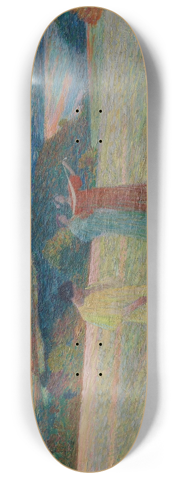 Henri Martin - Les trois muses 8.25 inch art skate deck