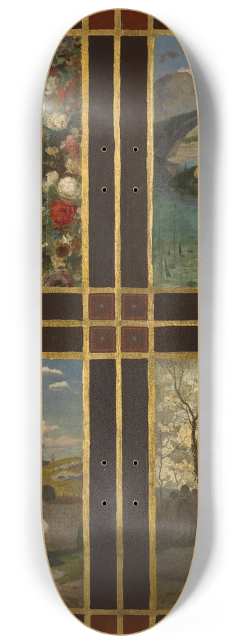 Henri-Pierre Picou - The Four Seasons 8.25 inch art skate deck