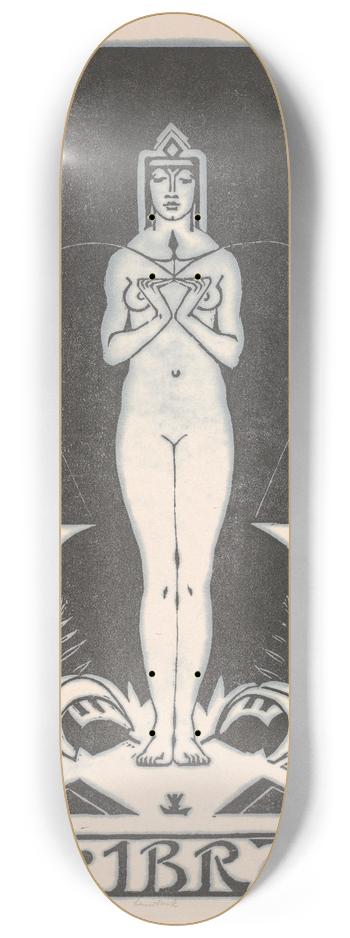 Henri van der Stok - Sterrenbeeld weegschaal 8.25 inch art skate deck