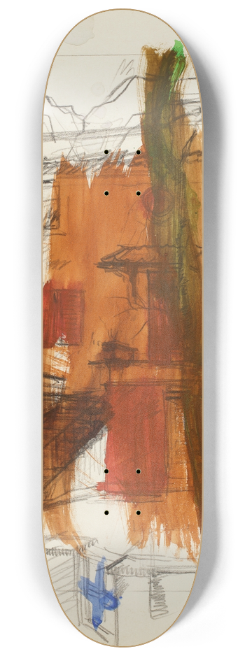 Henry Ericsson - Outline 8.25 inch art skate deck