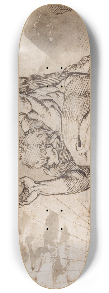 Henry Fuseli - Prometheus 8.25 inch art skate deck