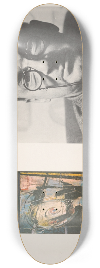 Henry Grossman - Vladimir Nabokov great authors from the Time Reading Program 8.25 inch art skate deck