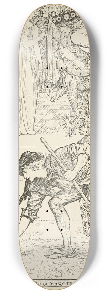 Henry Justice Ford - The Gardener gets the Apple 8.25 inch art skate deck