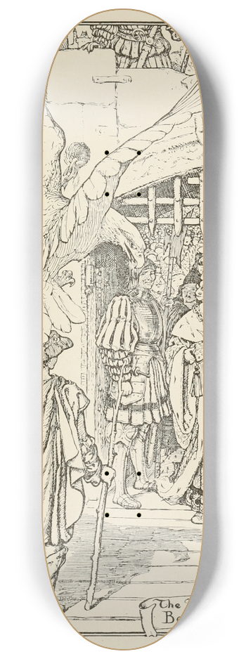 Henry Justice Ford - The Townspeople make Bobino King 8.25 inch art skate deck