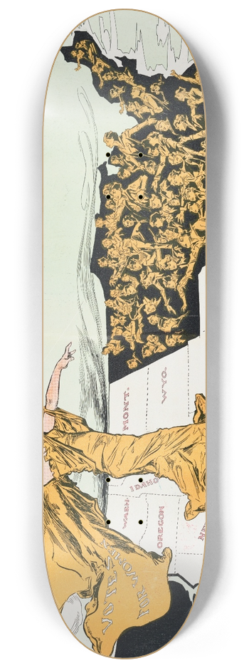 Henry Mayer - The awakening 8.25 inch art skate deck