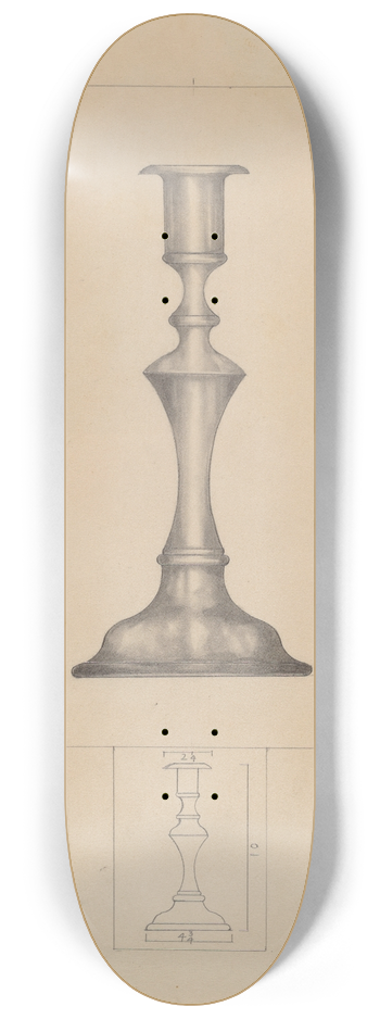 Henry Meyers - Candlestick 8.25 inch art skate deck