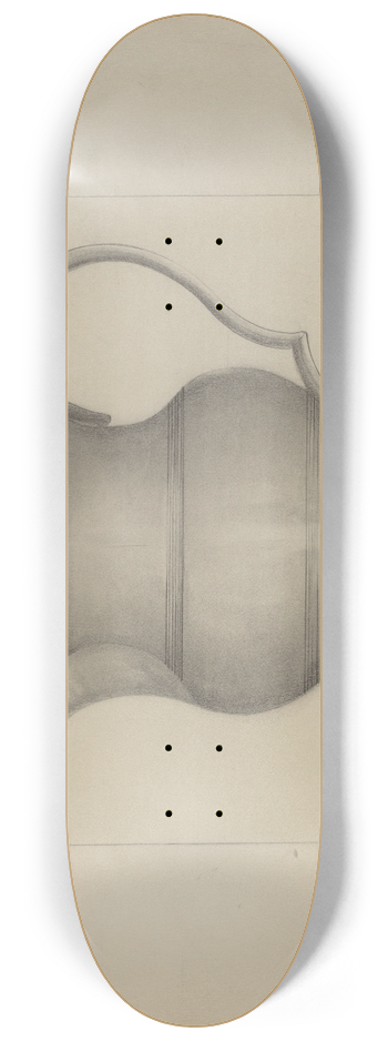 Henry Meyers - Pewter Pitcher 8.25 inch art skate deck