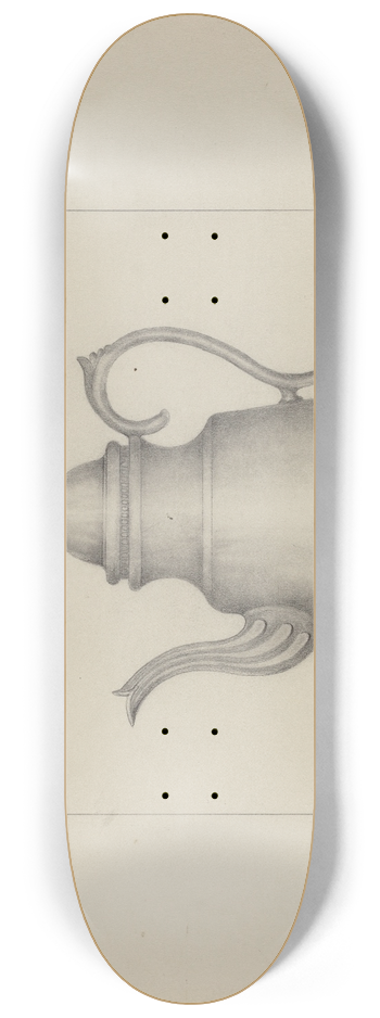 Henry Meyers - Pewter Teapot 8.25 inch art skate deck