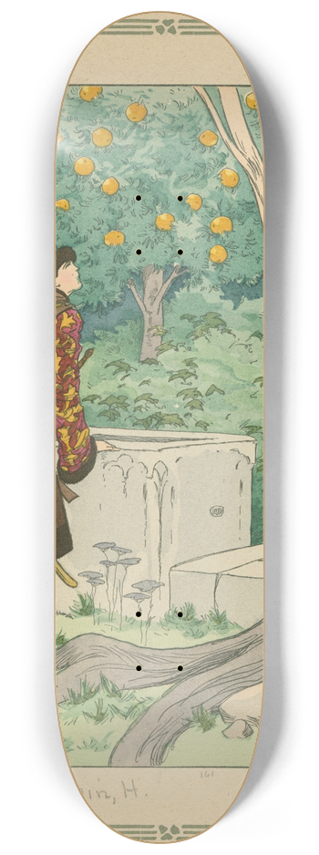Henry Morin - Contes bleus de ma mre-grand 8.25 inch art skate deck