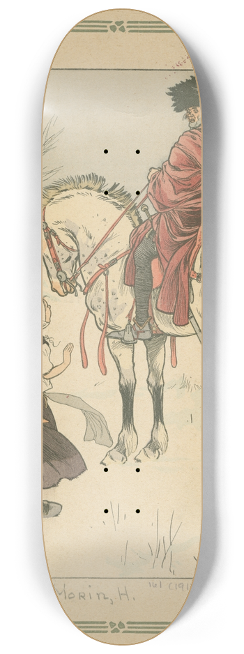 Henry Morin - Contes bleus de ma mre-grand Pl.5 8.25 inch art skate deck