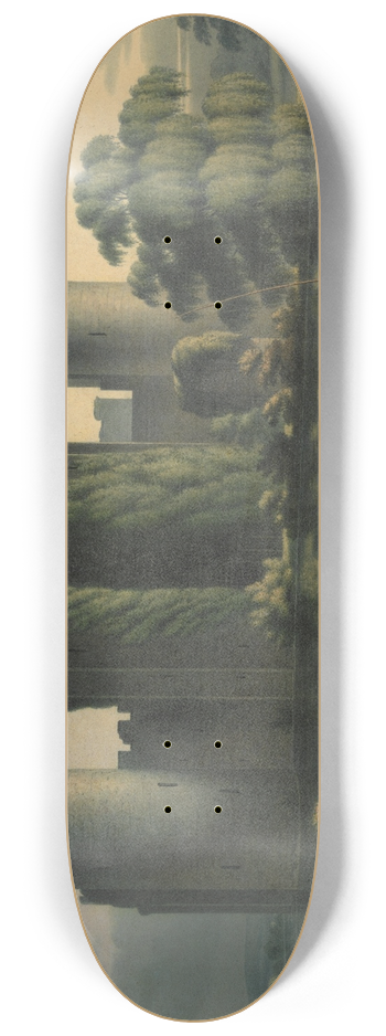 Henry Morton - Bodiam Castle 8.25 inch art skate deck