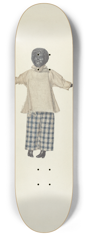 Henry Murphy - China Headed Negro Doll 8.25 inch art skate deck