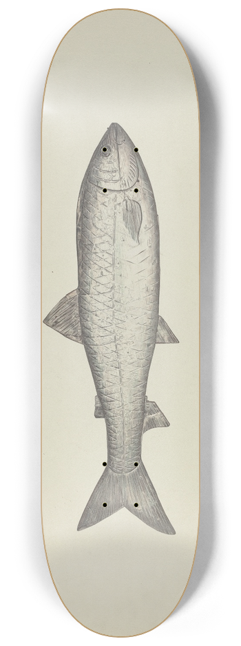 Henry Murphy - Fish Shop Sign 8.25 inch art skate deck