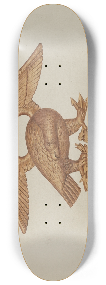 Henry Murphy - Wooden Eagle 8.25 inch art skate deck