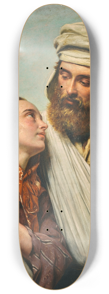 Henry Nelson O'Neil - Returning home 8.25 inch art skate deck