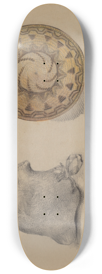 George B. Wally - Basket 8.25 inch art skate deck