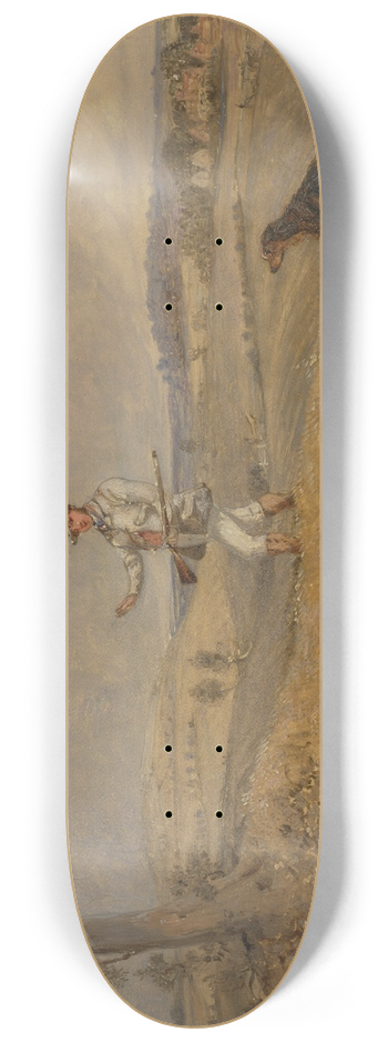 Henry Thomas Alken - Partridge Shooting 8.25 inch art skate deck