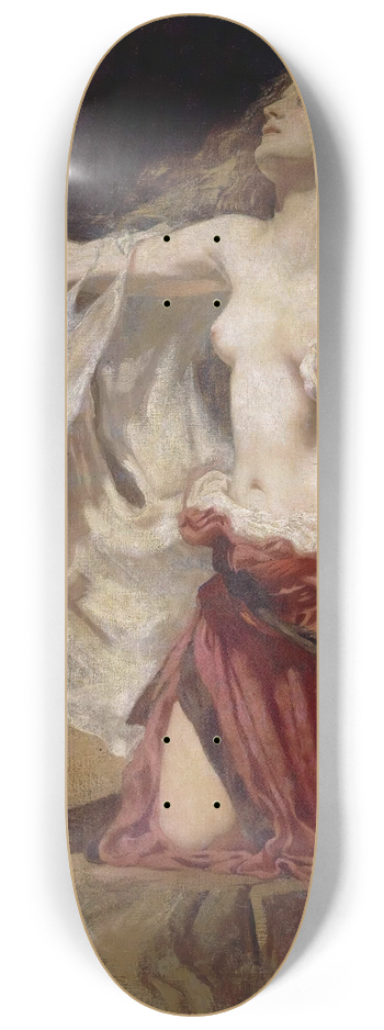 Herbert James Draper - Ariadne 8.25 inch art skate deck