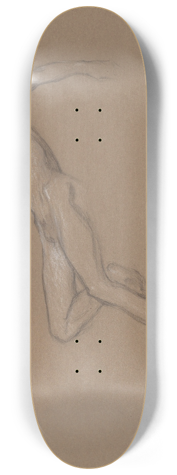 Herbert James Draper - First sketch for Icarus 8.25 inch art skate deck