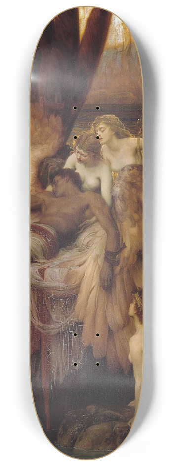 Herbert James Draper - The Lament for Icarus 8.25 inch art skate deck