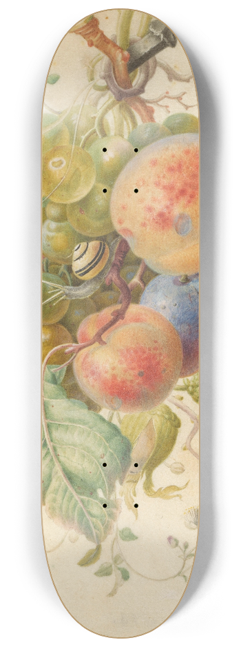Herman Henstenburgh - Festoen van vruchten 8.25 inch art skate deck
