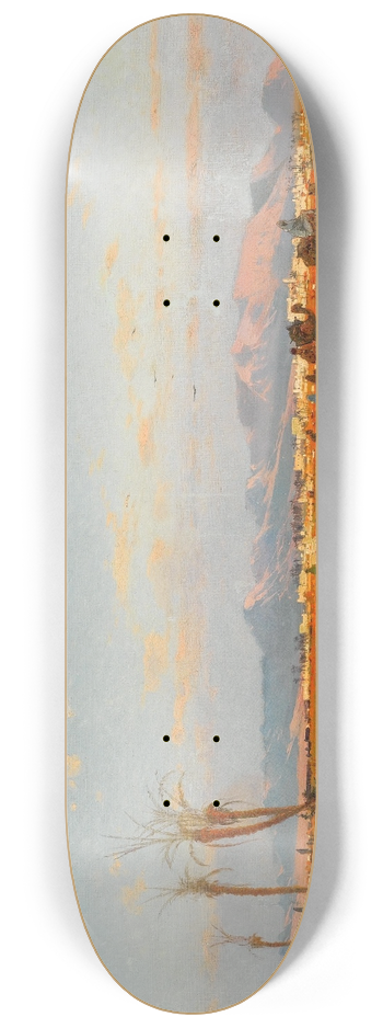 Hermann David Salomon Corrodi - Nicosia 8.25 inch art skate deck