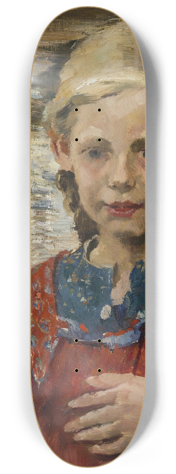 Hermann Groeber - Mdchenbildnis 8.25 inch art skate deck