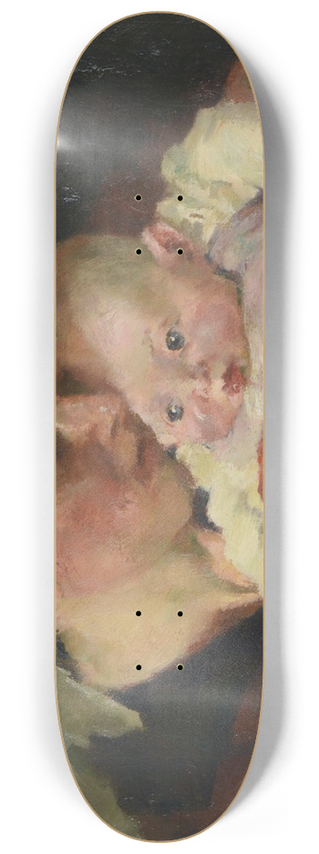 Hermann Groeber - Mutter mit Kind 8.25 inch art skate deck