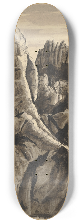 Hermann Lismann - Montserrat 8.25 inch art skate deck