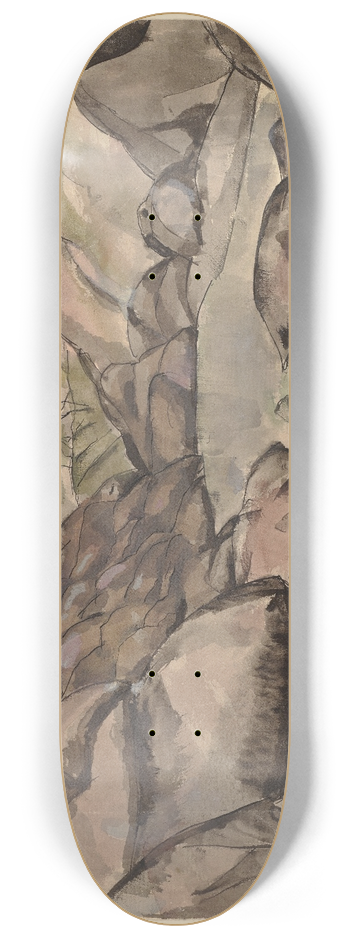 Hermann Lismann - Ploumanach 8.25 inch art skate deck