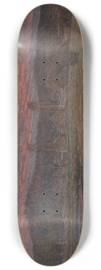 Herman Norrman - Moonlit Landscape 8.25 inch art skate deck