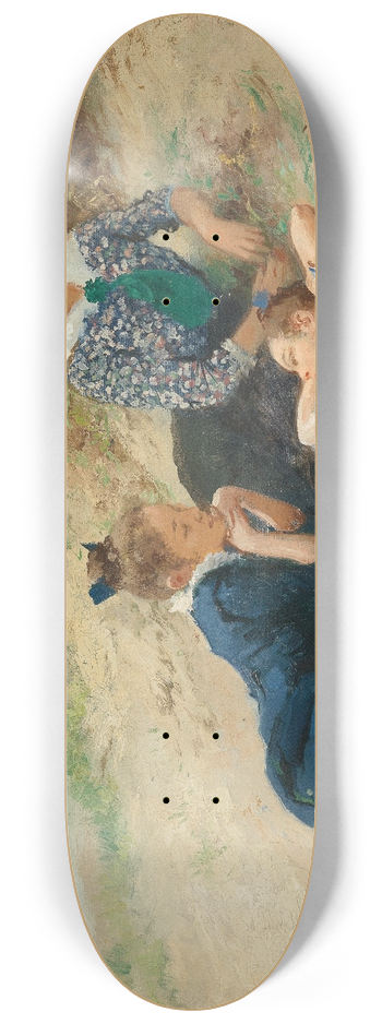 Hermann Seeger - A Summer Day in the Dunes 8.25 inch art skate deck