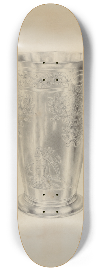 Hester Duany - Silver Communion Beaker 8.25 inch art skate deck