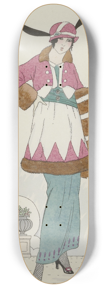 H. Honore - Toilette de promenade 8.25 inch art skate deck