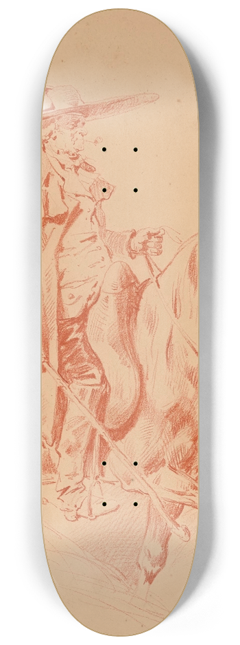 Hippolyte Bellang - Un cavalier 8.25 inch art skate deck
