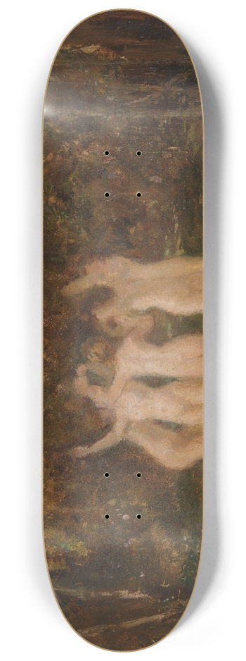 Hippolyte Boulenger - Nymphs in the Forest 8.25 inch art skate deck