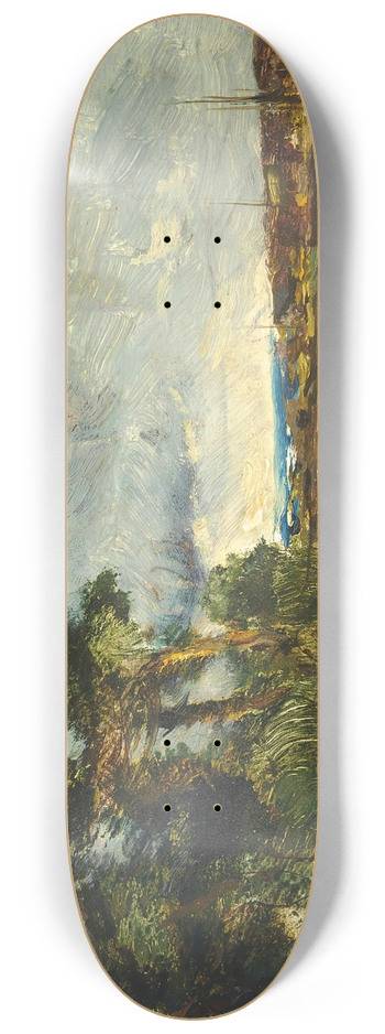 Hippolyte Camille Delpy - Canal De Pantin 8.25 inch art skate deck