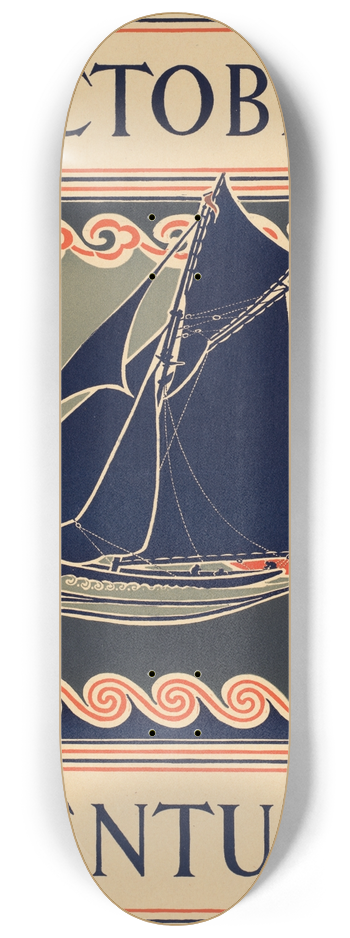 H. M. Lawrence - October century 8.25 inch art skate deck