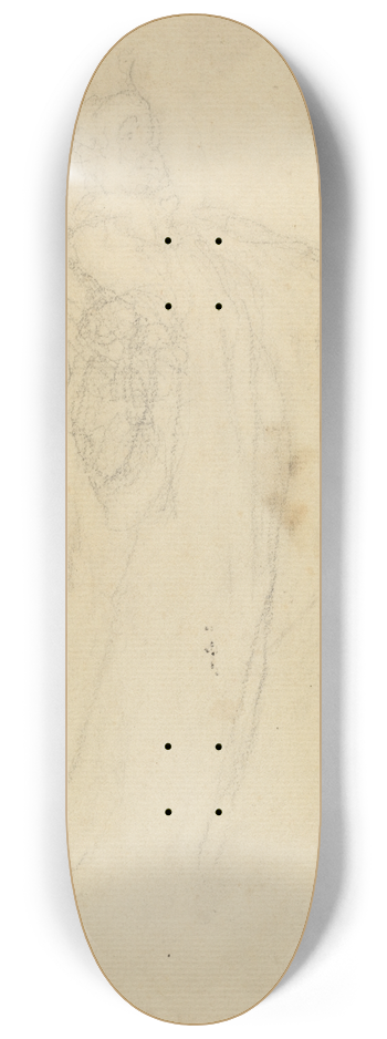 Honor Daumier - Lawyer 8.25 inch art skate deck