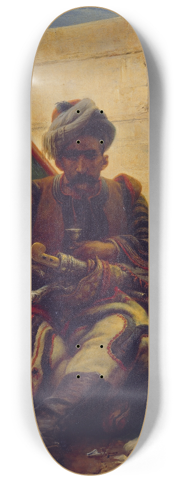 Horace Vernet - A Bashi-Bazouk 8.25 inch art skate deck