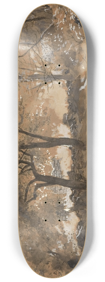 Howard Pyle - The Mountain Orchard 8.25 inch art skate deck