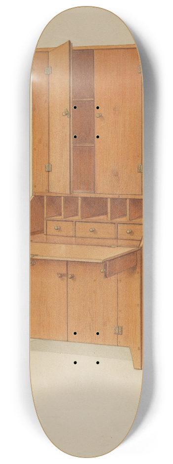 Howard Weld - Shaker Secretary 8.25 inch art skate deck