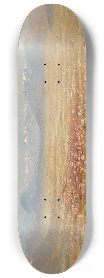 Hubert Sattler - Blick auf Bregenz 8.25 inch art skate deck