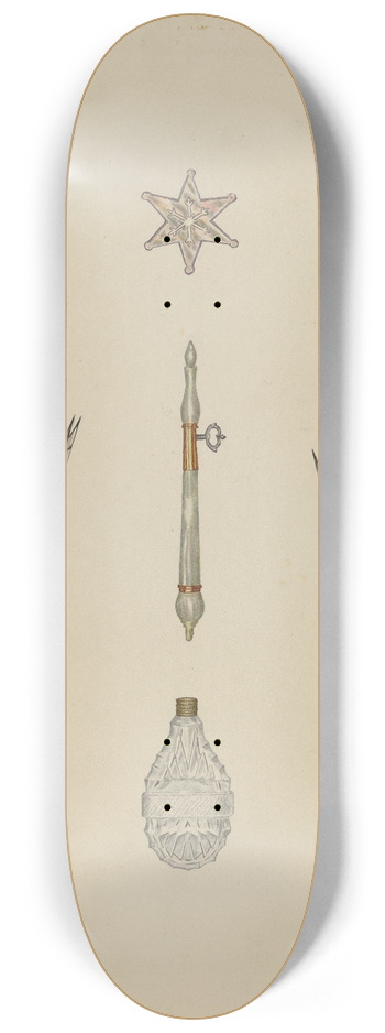 Hugh Clarke - Boudoir Set 8.25 inch art skate deck