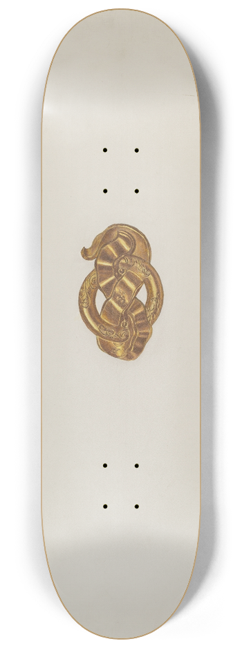 Hugh Clarke - Brooch 8.25 inch art skate deck