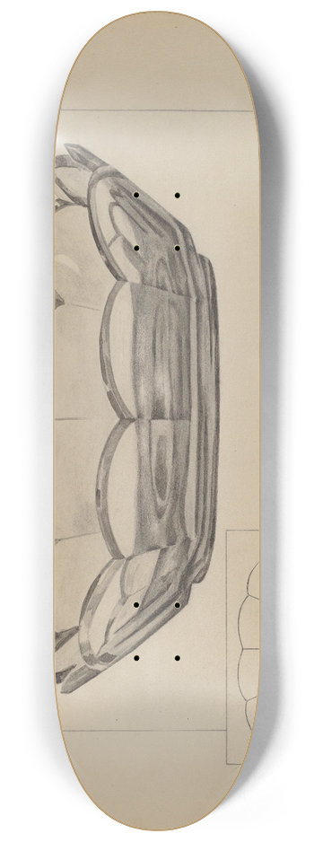 Hugh Clarke - Fruit Dish 8.25 inch art skate deck