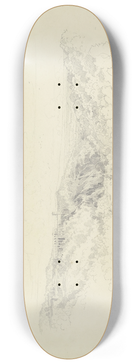 Alexander Gwinner - The waterfalls of Tivoli 8.25 inch art skate deck