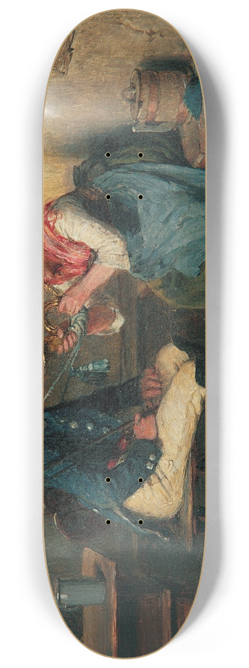 Hugo Kauffmann - Mdel mit Postillon 8.25 inch art skate deck